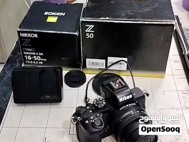 Nikon Z50 للبيع بحالة الوكالة (900 شتر فقط! )