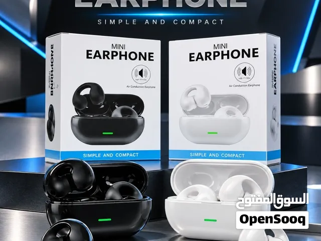 الكتابة سماعة Mini Earphone اللاسلكية – أناقة وصوت في حجم صغير! استمتع بتجربة استماع مميزة م