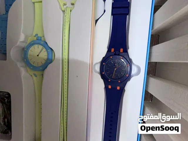 للبيع ساعات سواتش بستراباتها جديده