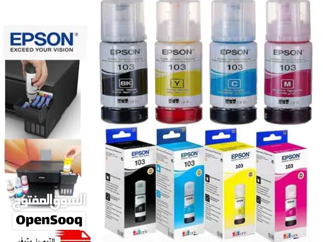 احبار ابسون 103 الاصلية Epson 103 Ink Bottle Cartridge