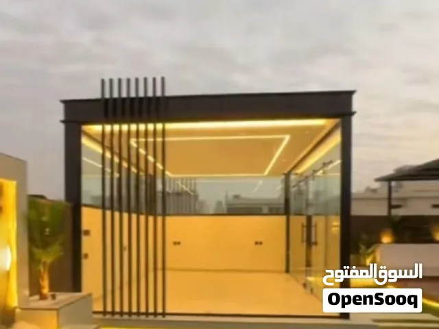 بناء مجالس زجاجيه وبناء سندويتش فنل ومضلات وديكورات