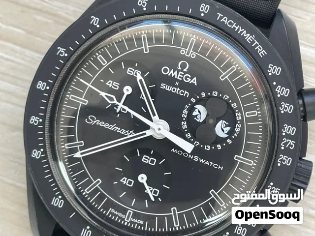 Omega mission to the moon snoopy  بدون مرفقاتblack