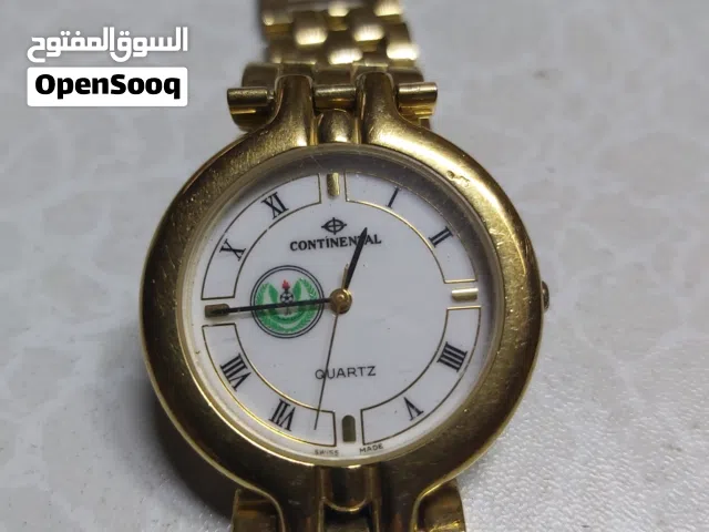 Vintage Continental Swiss Made Quartz Watch given to the players of Al-Shabab Club in 1989