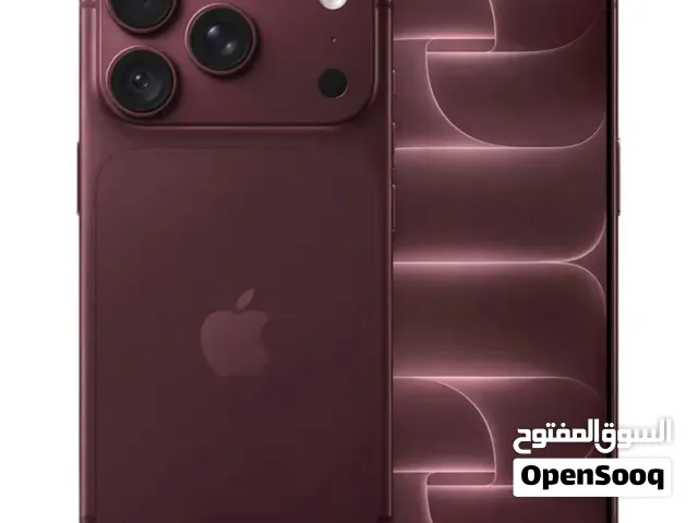 ايفون 18 برو iPhone 18 Pro Burgundy , 512 GB