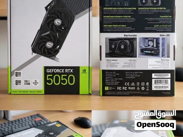 كرت شاشة ZOTAC Gaming GeForce RTX 5050 Twin Edge 8GB - بحالة الممتازة