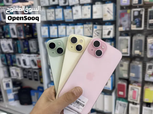 iPhone 15-256g used مستعمل شبه جديد ومكفول شهر