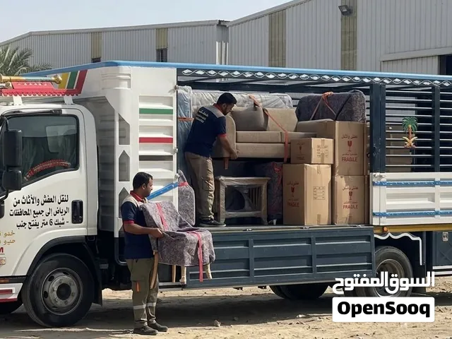 دينه 6 متر شبك يفتح جمب لنقل العفش والبضائع للشركات والمستوعات