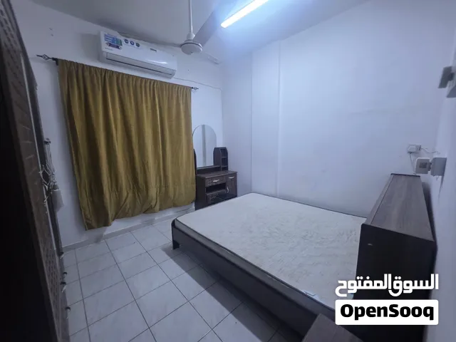 Furnished one-bedroom and living room apartment for monthly rent in Al Nabaa, Sharjah.