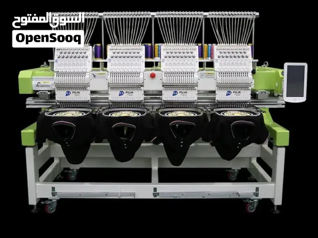 4 heads embroidery machine