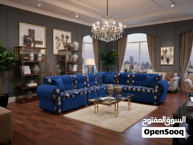 ركنة جولدي من دريم هاوس تصميم عصري بلمسات كابتونيه ملكية، أخشاب زان وأعلى معايير الراحة والرفاهية