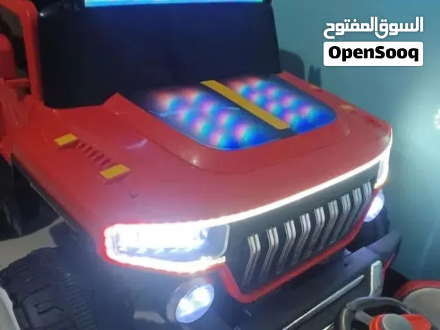 سيارة اطفال كهربائيه 5 كفرات(شبه جديد)