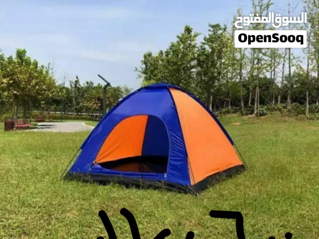 خيمة سفري 4 شخص نوم مقاس2متر×2متر اتفاع1.3متر تستخدم لتدفئة داخل غراف نوم فكرة جديدة لتعرف عند بعض
