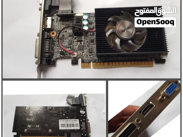 New/Used Graphic Cards 2GB DDR3 Nvidia GeForce Zotac, ASUS, MSI,GIGABYTE, AMD XFX