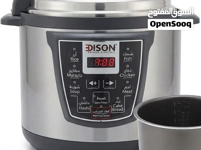 قدر ضغط كهربائي إديسون (Edison) سعة 6 لتر بحالة ممتازة للبيع.