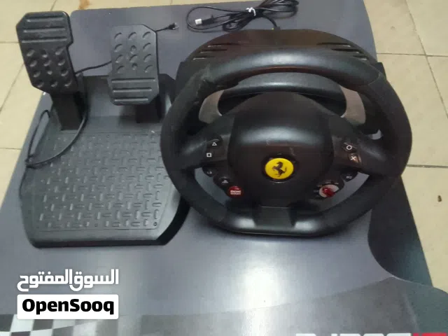 عجلة قيادة thrustmaster t80 ferrari 488 gtb بحالة ممتازة جداً للبيع