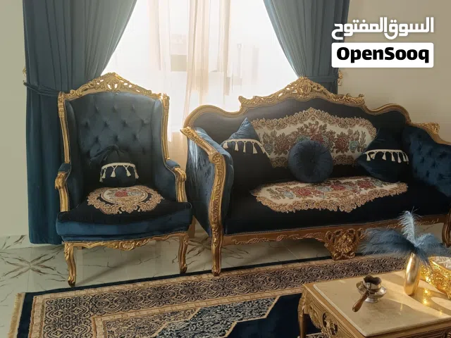 طقم أثاث مصري من خشب الزان