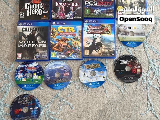 PS4 and PS2 games