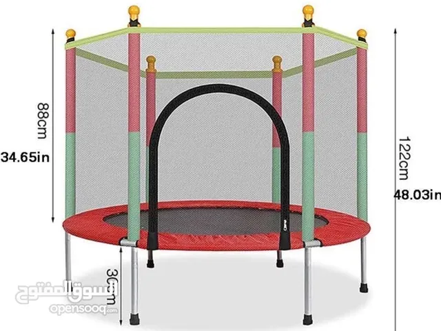 عاجل عاجل تم تخفيض السعر النطاطه جديدة أو ترامبولين جديدة trampoline....