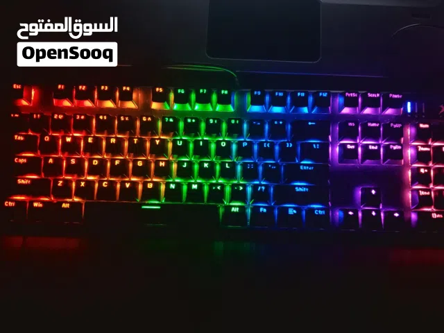 كيبورد ميكانيكي ممتاز وبحاله جيدة Keyboard mechanical