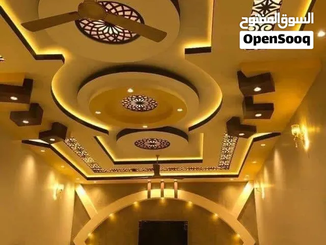 ابومهند لكافة أعمال الديكورات الجبسبه