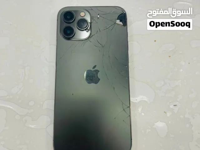 ايفون 12P M جهاز ربي يبارك مغير شاشه درجة 1مش أصلية وبطارية وبصمه لوجه مش شغاله لباقي كل شي فيه ربي