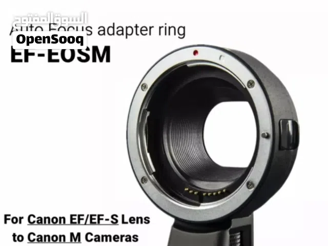 محول عدسات كانون EF-EOS الى كاميرات canon M مررلس