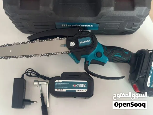 منشار 8 انش صناعي تقليم شجر قطع اغصان حطب بطاريتين