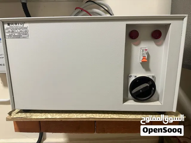للبيع: منظم كهرباء مثبت جهد كهربائي (stabilizer) سيرفو SURTAŞ – سعة 10 kVA
