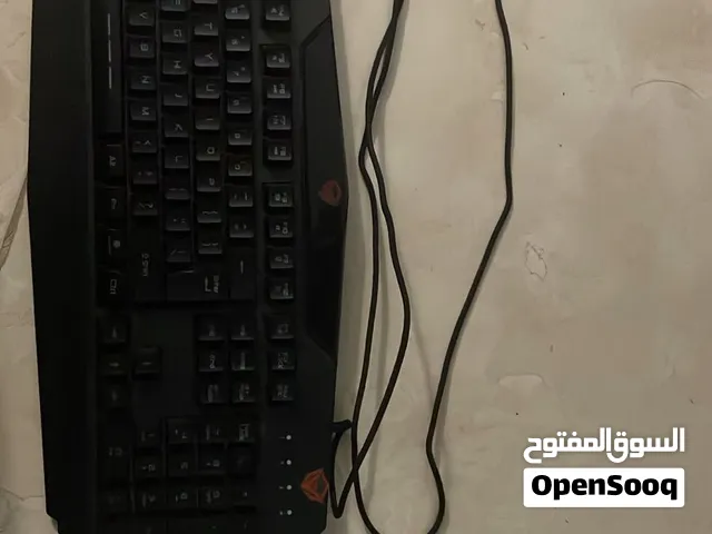 ماوس و كيبورد بحاله ممتازه و مابيه عطل على فحص و ماعندي توصيل