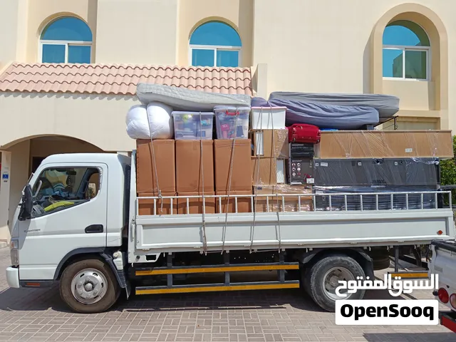 Movers Service open truck close truck