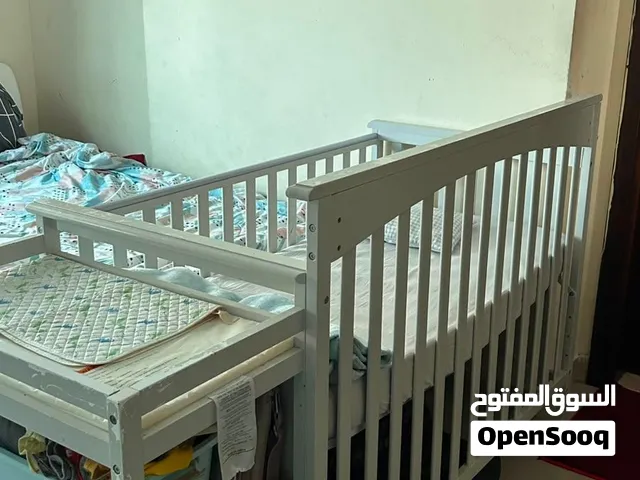 Large Baby Cot / Crib with Changing Table & Storage