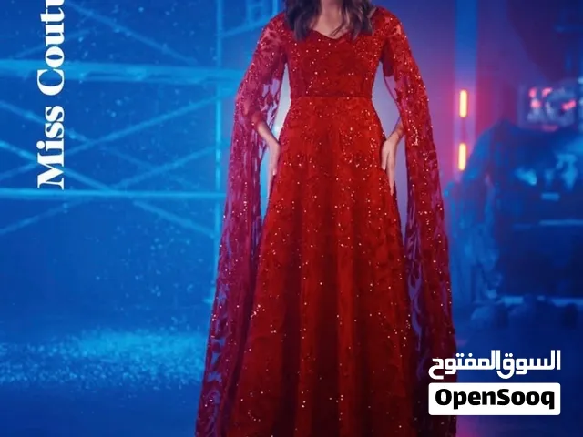 فستان من دلما مول محل مس كوتور مقاس ميديم الى لارج