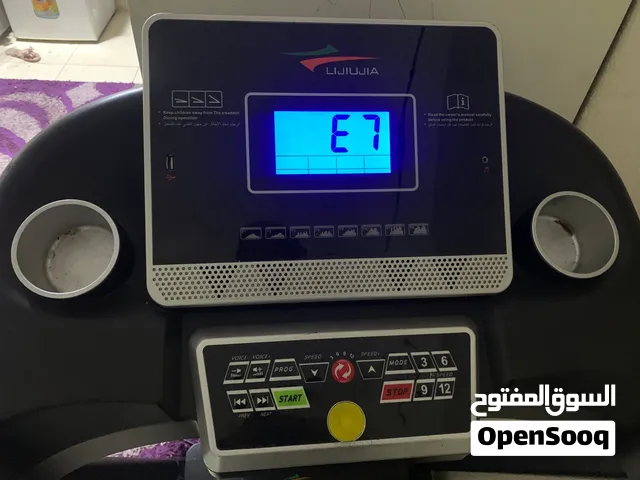 سير رياضي كهربائي LIJIUJIA (بقوة 1.5 حصان) قابل للطي – شغال ممتازة حالته
