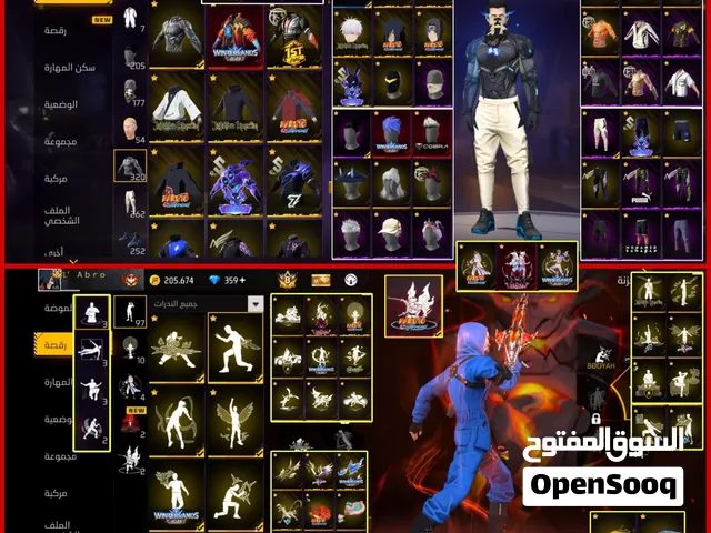 Free Fire Accounts and Characters for Sale in Red Sea
