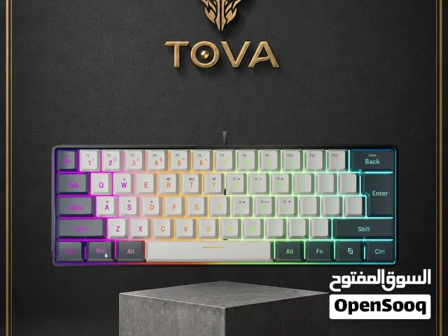 كيبورد جيمنج mini compact 60%  توصيل جميع مناطق السلطنة