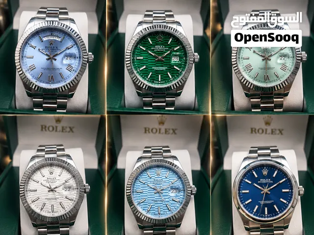 Rolex with brand box and bag with cards