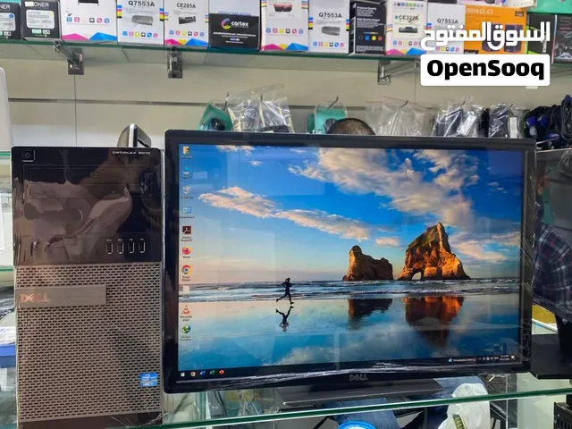 Dell Optiplax  intel Core i7 Ram 8GB SSD /128GB HDD 500GB With 20inch Monitor Full Set