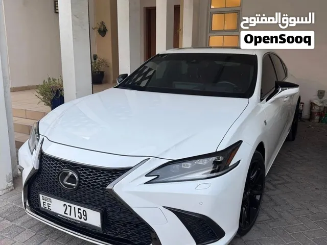2025 Lexus ES 350 F SPORT car, GCC specification, Excellent Condition, 14,700km