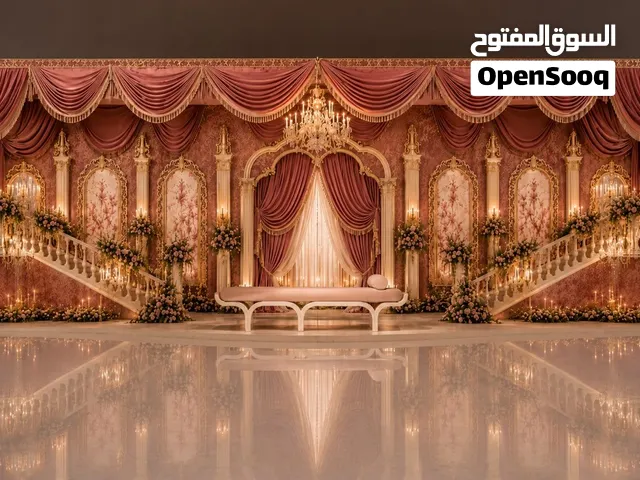 مفروشات ستاير مجالس تنسيق افراح