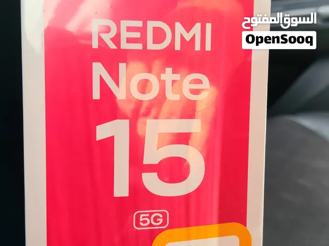 للبيع  فقط شاومي ىيدمي نوت 15 5g جديد لم يفتح ابدا