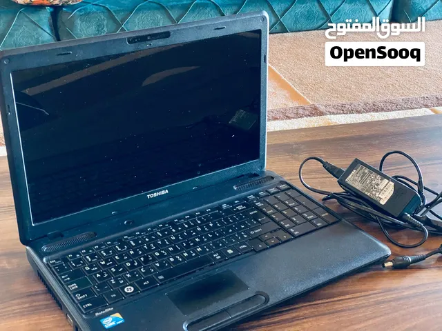 لابتوب توشيبا معالج SSD ويندوز 10 اقرى الوصف