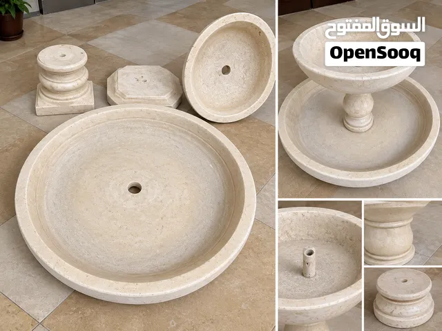نافوره رخام محمل طبق عرض 45وطبق عرض35
