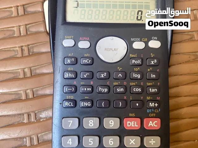 آله حاسبه كاسيو fx-82MS  ماركه صينيه 100% حجم متوسط استعمال خفيف كسر زيرو