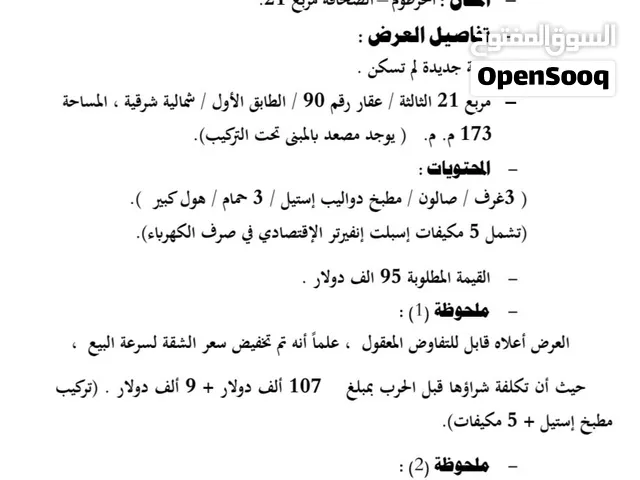 شقه تمليك الصحافه 21