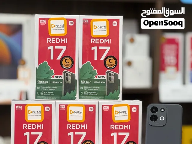 REDMI 17 4/128GB ريدمي 17 ذاكرة 128 جيجا رام 4