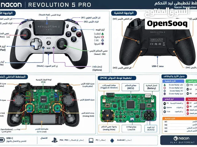 يد تحكم من شركة Nacon Revolution 5 Pro