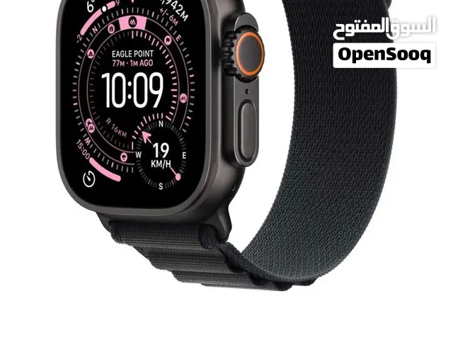 Apple Watch Ultra 3 GPS + Cellular, 49mm Black Titanium  ضمان 10 اشهر بحالة وكاله