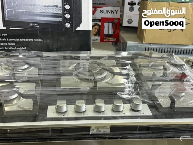 طباخات غاز بلت إن 5 عيون موديلات حديثة بدون فرن مستعملة ونظيفة