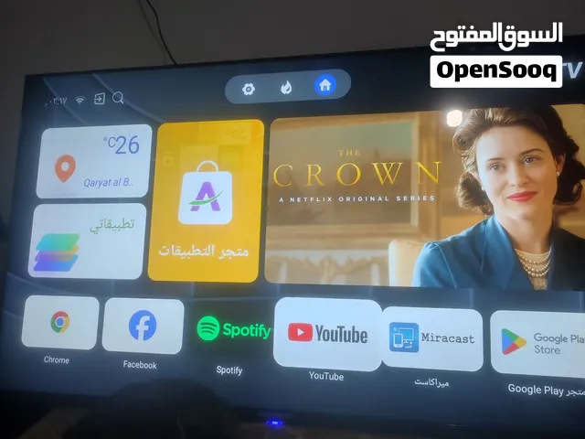 شاشه سامسونج 55 بوصة استعمال نضيف جدا 1750