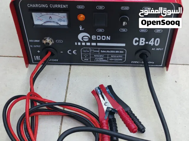 شاحن شحن بطاريات سيارات و بطارية شاحنات edon ل السيارة 12 فولت والشاحنة 24 فولت 50 أمبير CB-40 ادون
